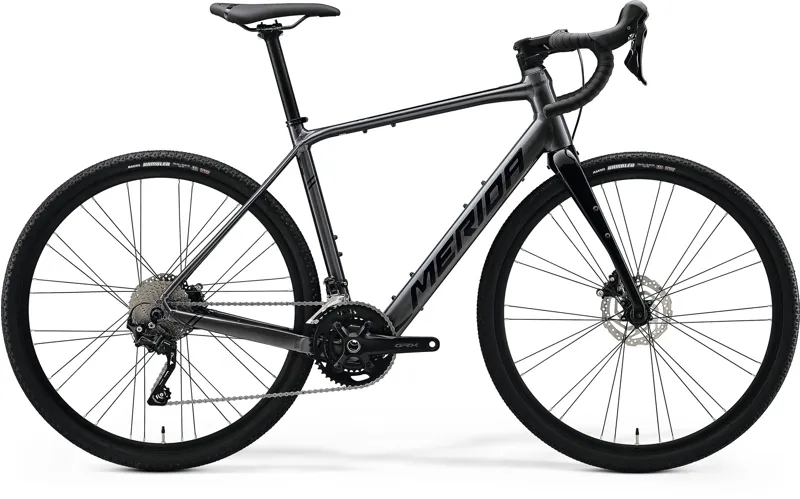 Merida eSilex 400 Electric Road Bike - Dark Silver